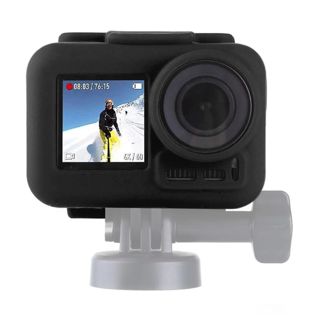 PULUZ мягкий силиконовый защитный чехол с рамкой для спортивной камеры Dji Osmo
