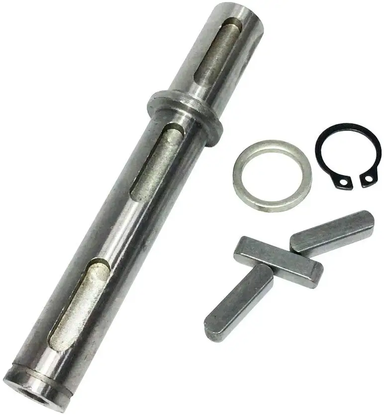 Gear Reducer Accelerator NMRV 040 Gearbox Single Output Shaft Diameter 18mm for Worm Reducer Single Output Shaft + Gaskets + S Ring + Corner Pin