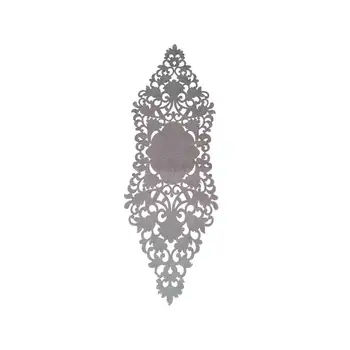 

Snowdrop Lux Velvet Runner Gray