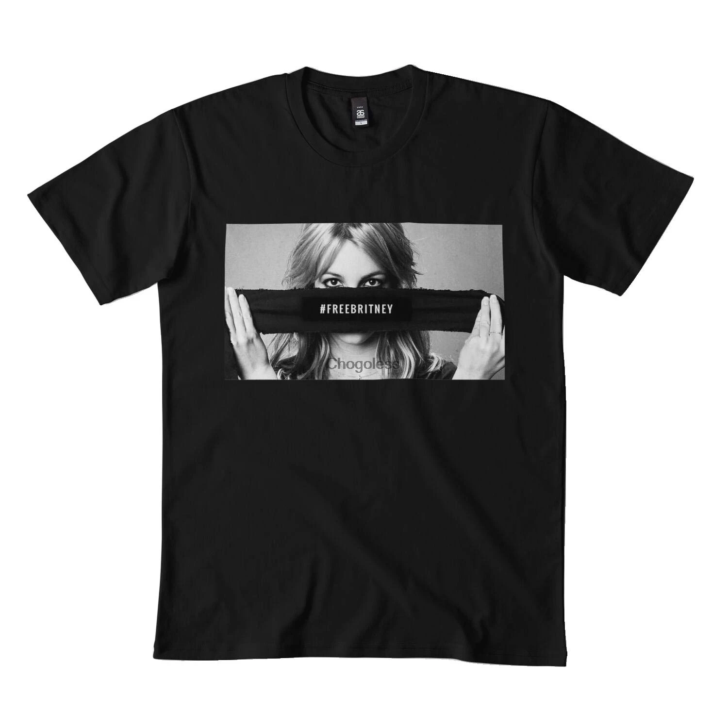 Бесплатная Бритни freebritney DMN футболка bl черный | Мужская одежда