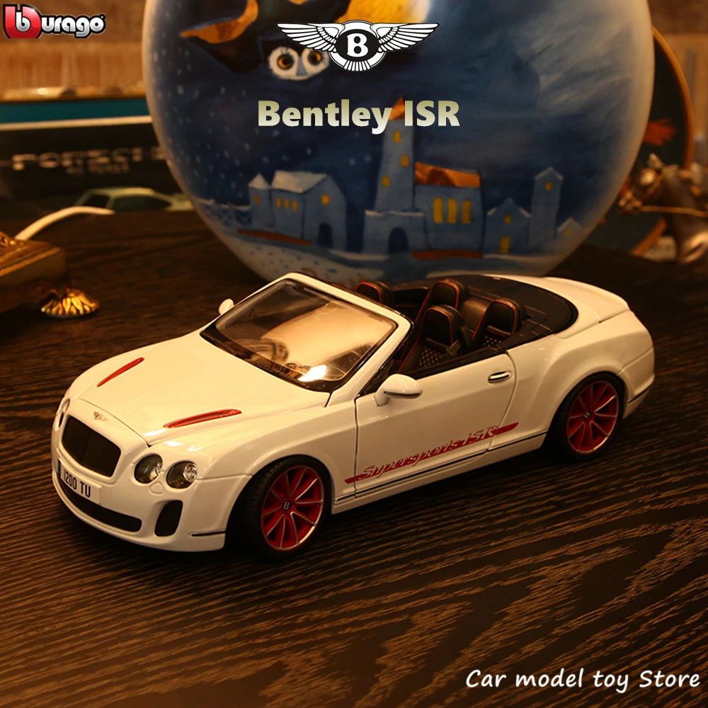 Bburago 1:18 Bentley ISR сплав Ретро модель автомобиля классическая модель автомобиля украшение автомобиля коллекция подарок
