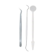 3 шт. набор для удаления зубных щеток для отбеливания зубов, набор для удаления зубных щеток, набор для стоматологической гигиены, инструмент для удаления зубных щеток и зеркал рта