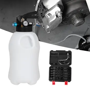 

13pcs 10L Pneumatic Gearbox Transmission Oil Filling Dispenser Tool Machine With ATF Adaptor Car Accessories Tools