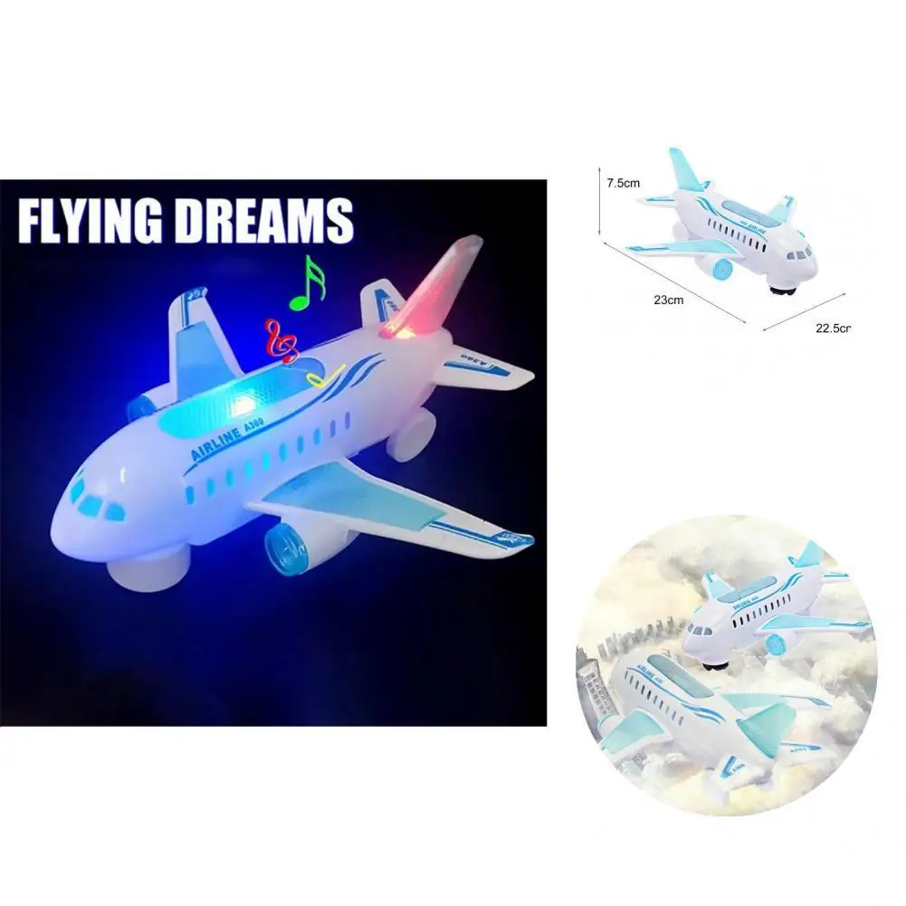 Anti-crack Practical DIY Music Toy Plane with Sound Electronic Component Airplane Toys Gentle for Birthday | Игрушки и хобби