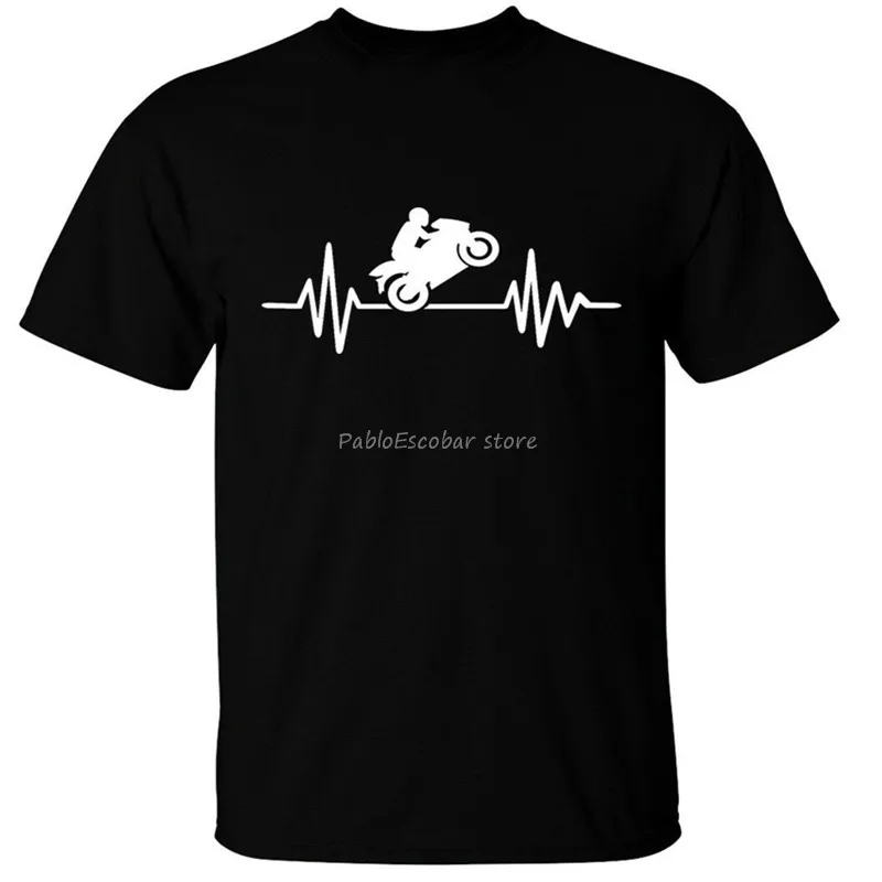 Летняя футболка для езды на мотоцикле Мужская Байкерская подарок день рождения