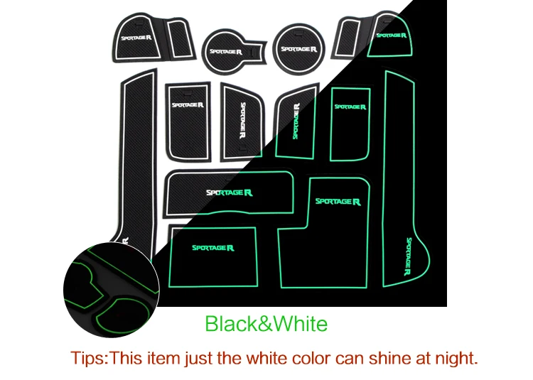 Car Gate Slot Cup Mat for KIA Sportage 3 2011 2012 2013 2014 2015 Door Groove Mats Anti-Slip Cup pad Cover Interior Accessories Car Gate Slot Cup Mat for KIA Sportage 3 2011 2012 2013 2014 2015 Door Groove Mats Anti-Slip Cup pad Cover Interior Accessories