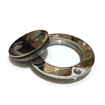 

316 Stainless Steel Fan Deck Plate 123mm Marine Hardware Ship Yacht Accessories Deck Plate Hardware Accessories