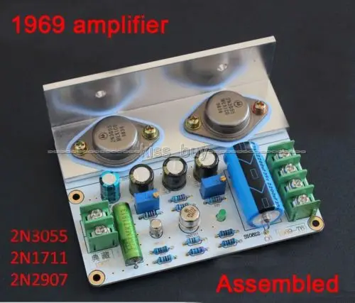Плата усилителя мощности JLH класс A Hi-Fi высокое качество PCB MOT/2N3055 жара в сборе |