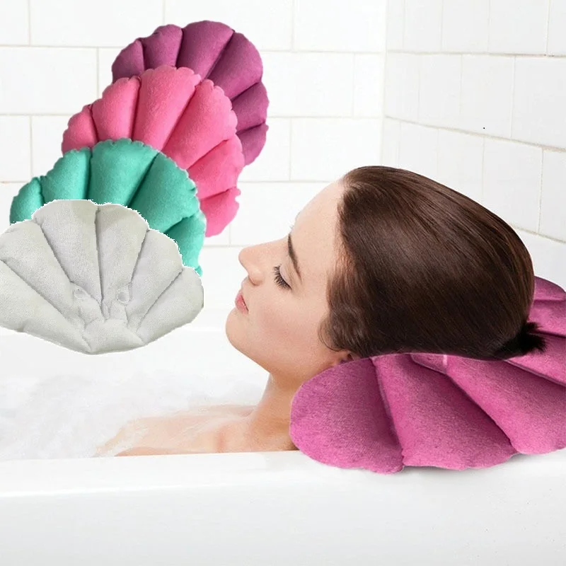 Bath Spa Inflatable Cushion Rest Pillow Neck Inflatable Cushion Head