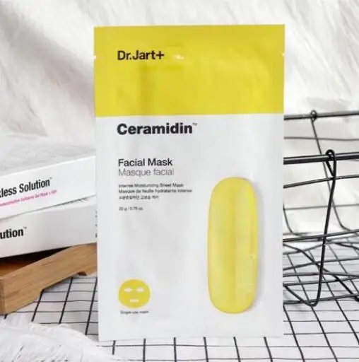 Ceramidin Solution Dr.Jart+ маска Водоструйная Успокаивающая Hydra раствор маска для лица Гиалуроновая кислота маска для лица увлажняющая пузырьковая черная маска - Цвет: Ceramidin Solution