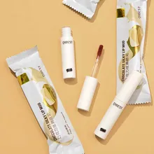 

4 Colors Makeup Lip Stick Matte Velvet Silky Lip Gloss Waterproof Cosmetics Non Sticky Glaze Lipstick Lip Lasting Long Red Lip