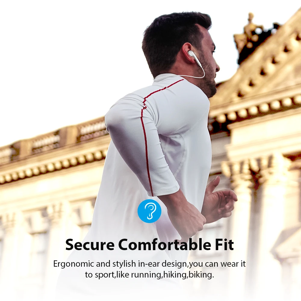 DACOM G03T Bluetooth Headphone Wireless Earphone Built in Microphone Sports Bluetooth Running Headset for iPhone Samsung Xiaomi
