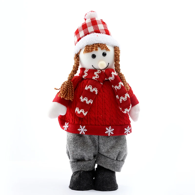 

Christmas Doll Doll Gift Tabletop Christmas Tree Window Set Piece Milk Tea Shop Shop Door Decorations Kid Toys