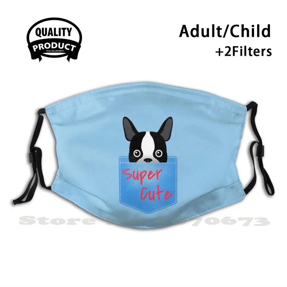 

Face Mask Face Mask Washable Filter Summer Hot Sale Mouth Masks 19 Funny Dog Puppies Pet Small Dogs Cute Puppies Puppy Dog