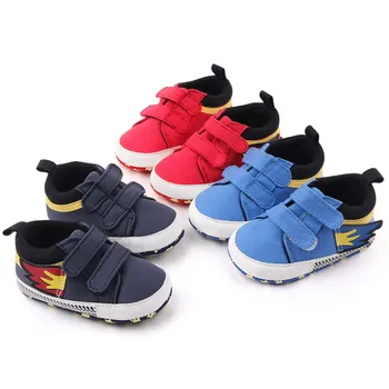 

New Baby Canvas Shoes Newborn Boys Girls First Walkers Spring Autumn Toddler Soft Sole Sport Shoes Infants Antislip Casual Shoes