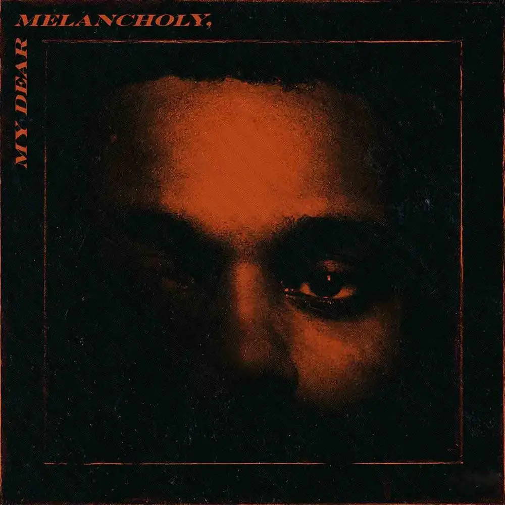 M350 The Weeknd My Dear Melancholy новый альбом 2019 постер печать настенное украшение холст