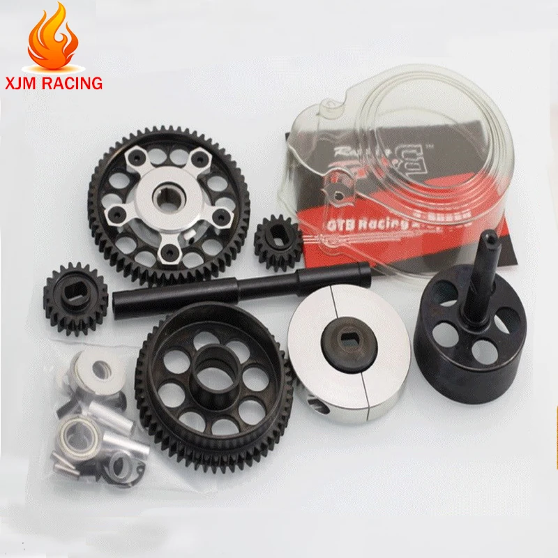 2 скоростная коробка передач для 1/5 Hpi Rofun Rovan Km Mcd Gtb Racing Baja 5b 5t 5sc Ss грузовик