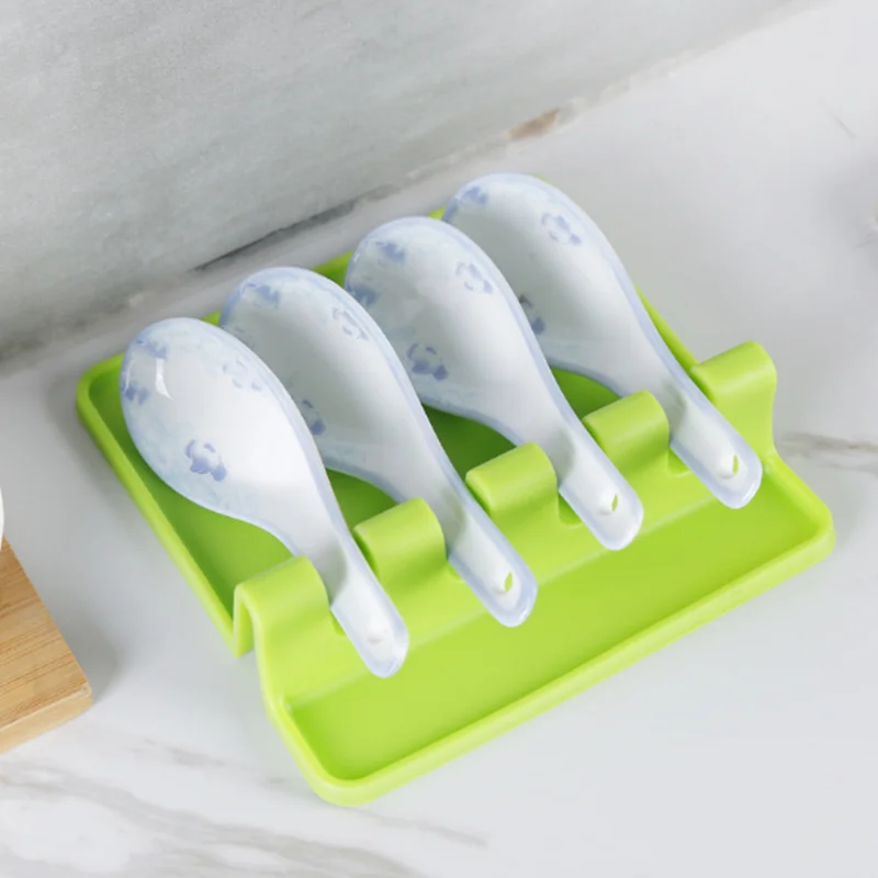 

Kitchen Storage Organizer Tableware Spatula Pot Lid Holder Rack Cover Lid Spoon Spatula Colander Pad Rest Stand