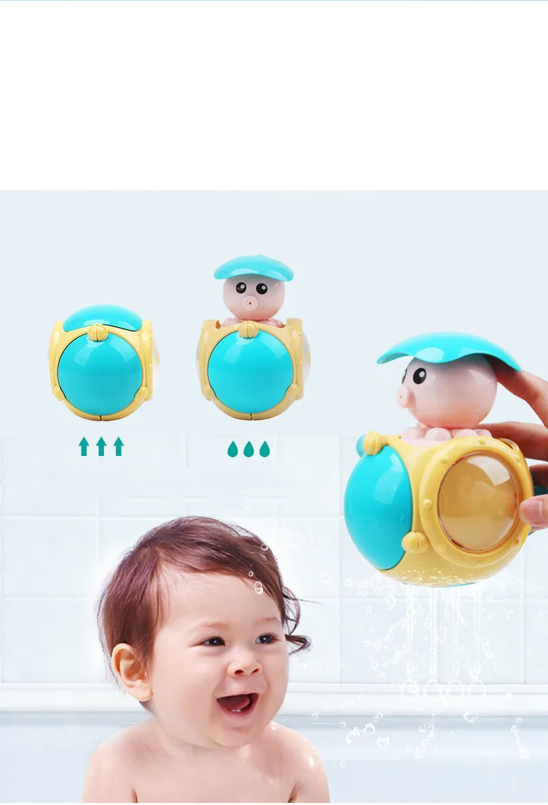 Детские игрушки для ванной игрушки-брызгалки Акула водяной пистолет летняя детская игровая воды для душа и ванной водная игрушка Детские подарки на день рождения