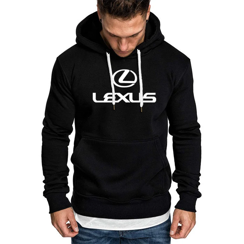 

Hoodies Men Lexus Car Logo Print Sweatshirt Spring Autumn Fashion Men Hoodie hip hop harajuku Casual Hoody Fleece tracksuit