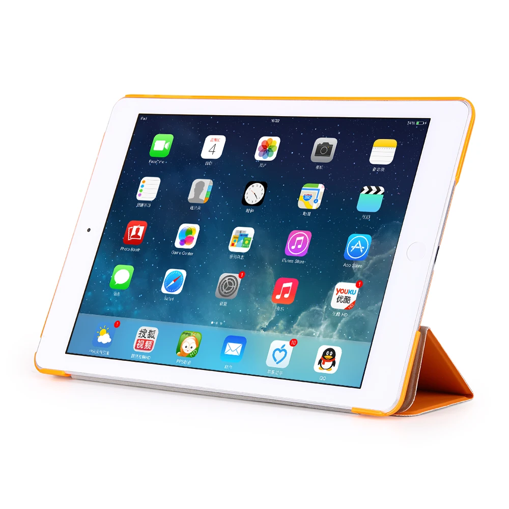 Ультра-Тонкий Магнитный чехол для нового iPad 9,7 дюймов Air 1 2 из искусственной кожи Funda чехол с функцией автоматического сна чехол 6th Gen