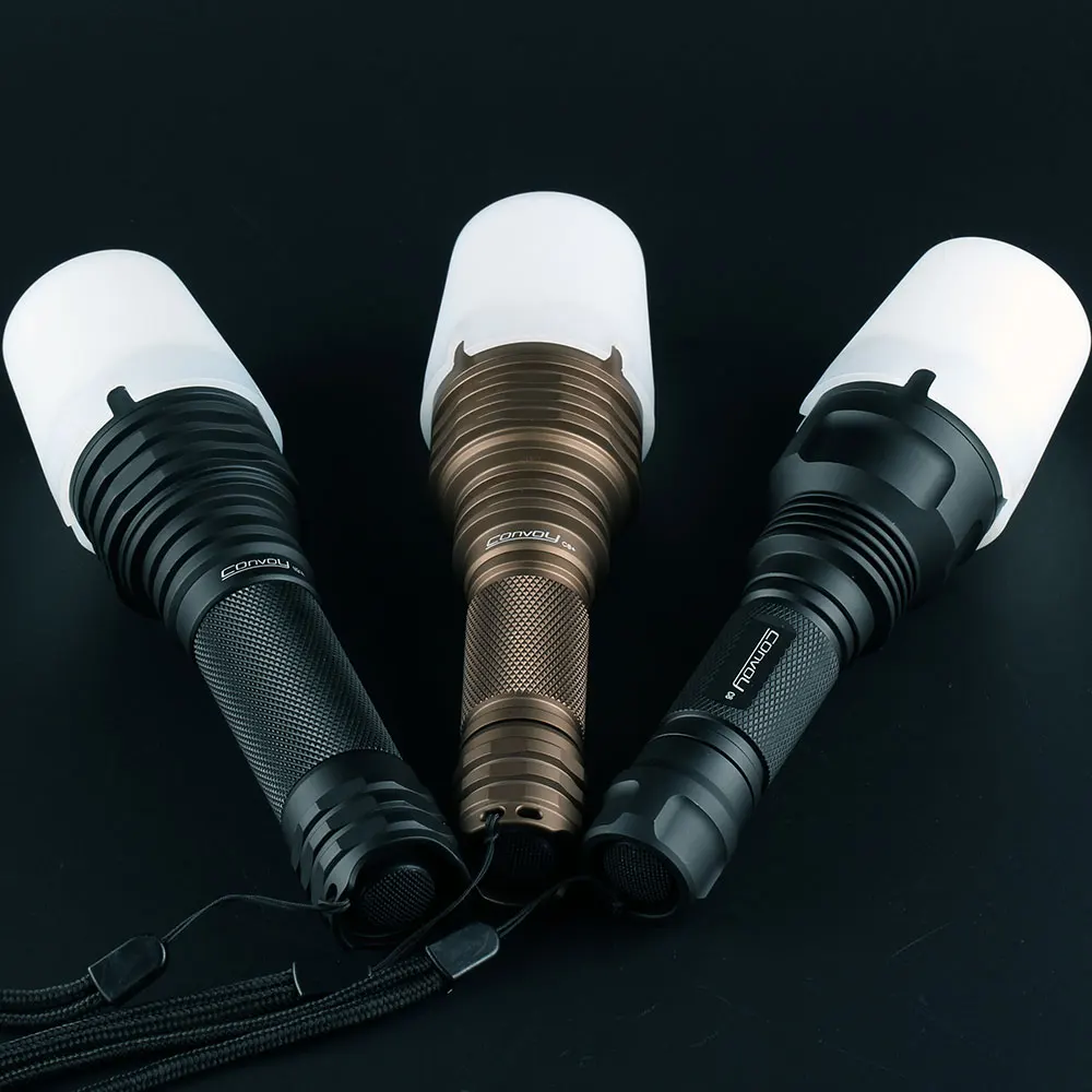 Convoy Diffuser Inner Diameter 45mm for Flashlight C8 C8+ M21A Torch Flash Light for Camp Lamp Tent Work Light