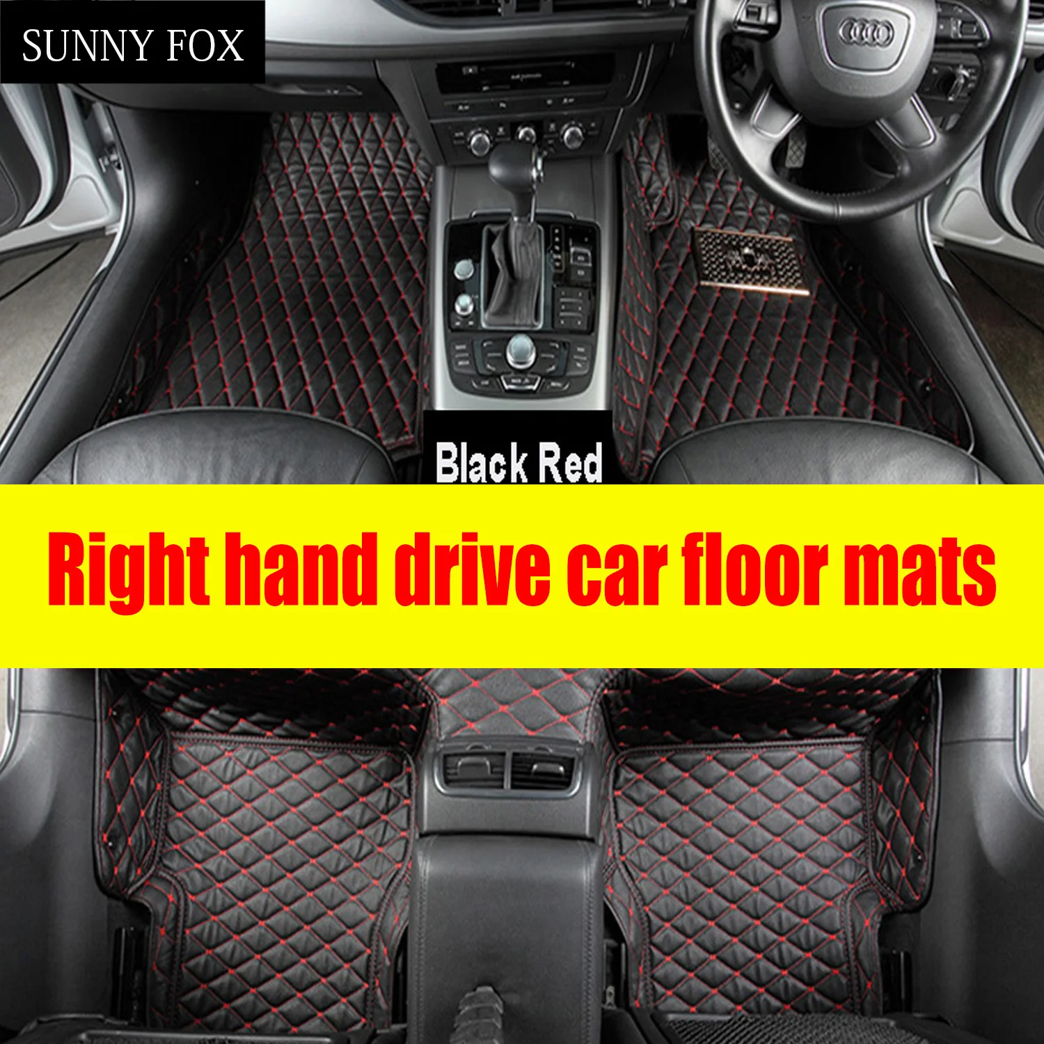 

Right hand drive/RHD for Toyota Camry Corolla RAV4 Mark X Verso FJ Cruiser 5D car styling carpet rugs liners