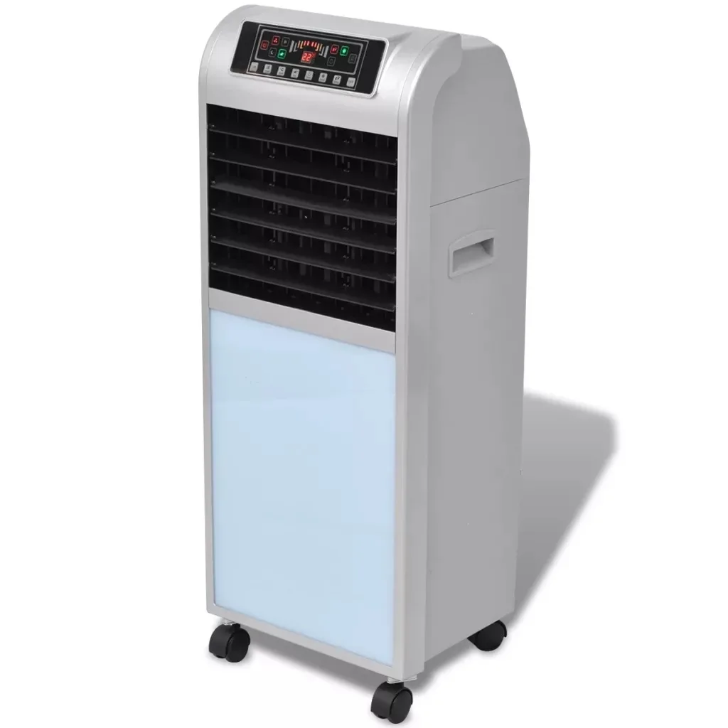 

VidaXL Portable 3-In-1 Air Conditioner Conditioning Fan Humidifier Cooler 220-240 V Air Conditioner Timed Cooling Fan SV3