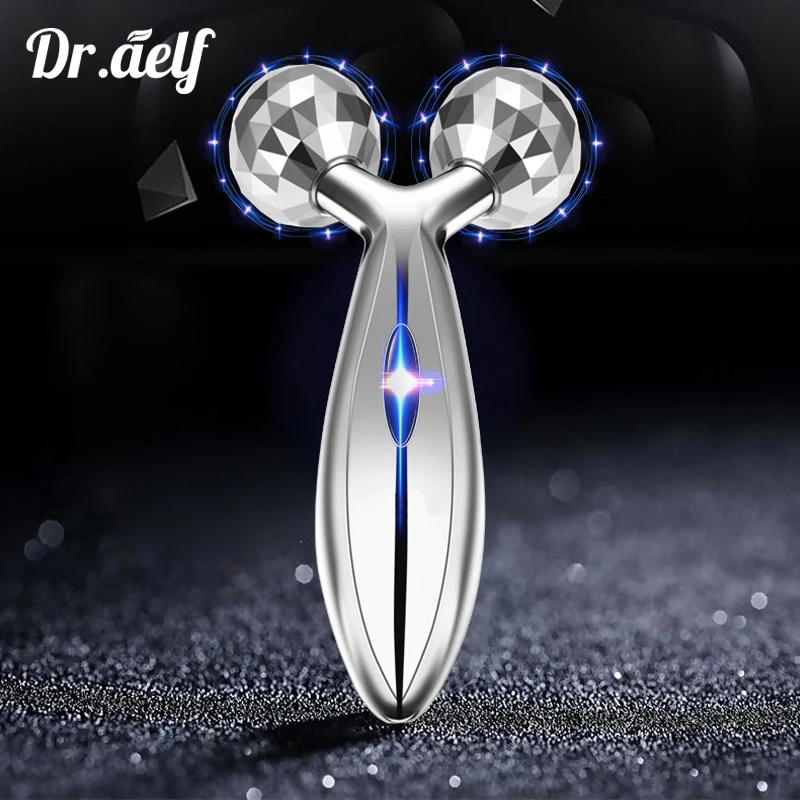 

3D Face Massager V Face Lift Facial Massager Thin Face Skin Care Tools Face Roller Wrinkle Remove Y Shape Rolle Instrument