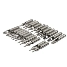 22 шт. тату 304 из нержавеющей стали наконечники для тату иглы татуировки и боди-арт инструменты для красоты