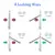 Pet Dog Door 4 Ways Round Transparent Household Cat Gate Lockable Security Pet Entrance Glass Window Puppy Hole Door for Cat Dog