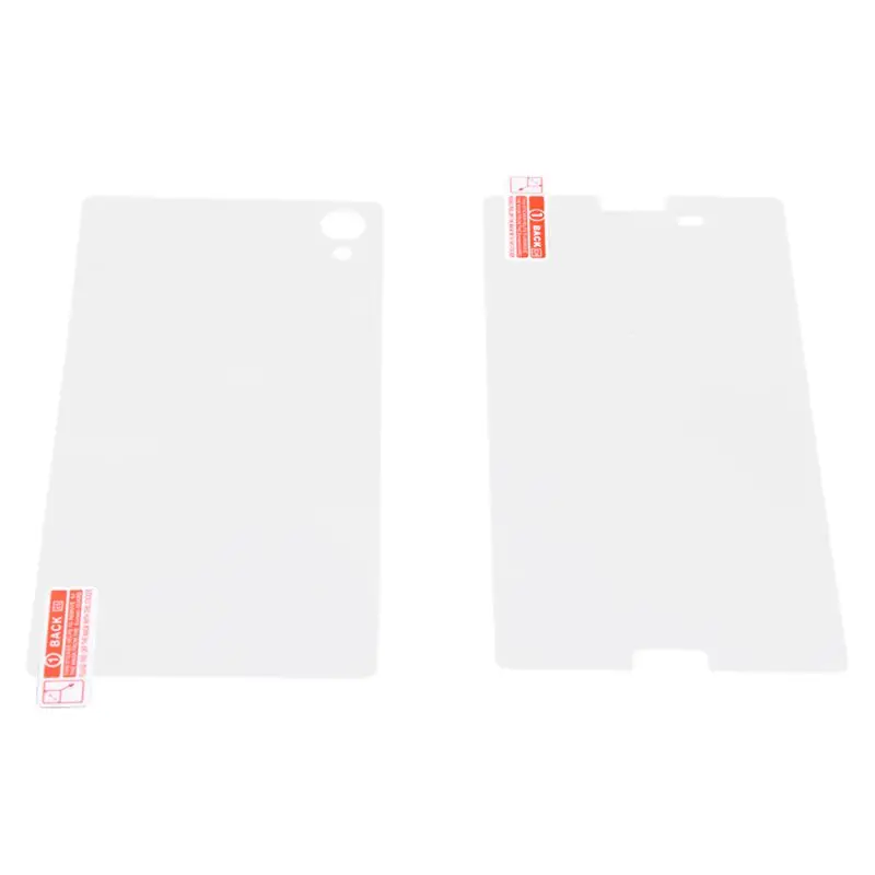 

Front + Back Ultra Clear Tempered Glass Screen Protector Film For Sony Xperia Z4