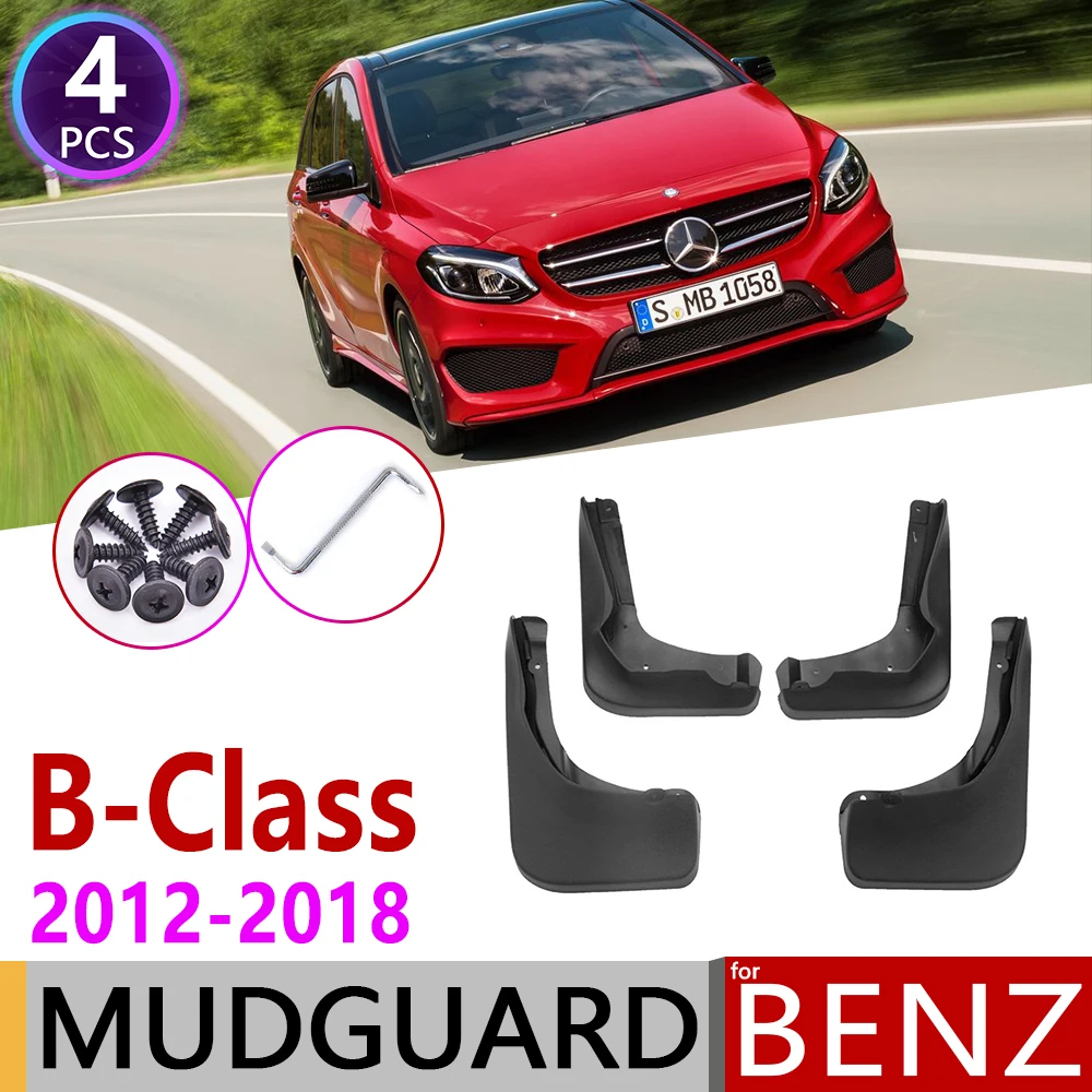 Брызговик для Mercedes Benz B класс B-Class W246 2012 ~ 2018 Fender Брызговики аксессуары брызговиков
