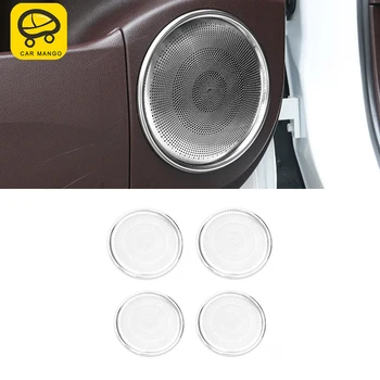 

CarMango for Lexus RX300 RX200t RX450h 2015-2019 Car Styling Door Gate Loudspeaker Sound Chrome Pad Trim Interior Accessories