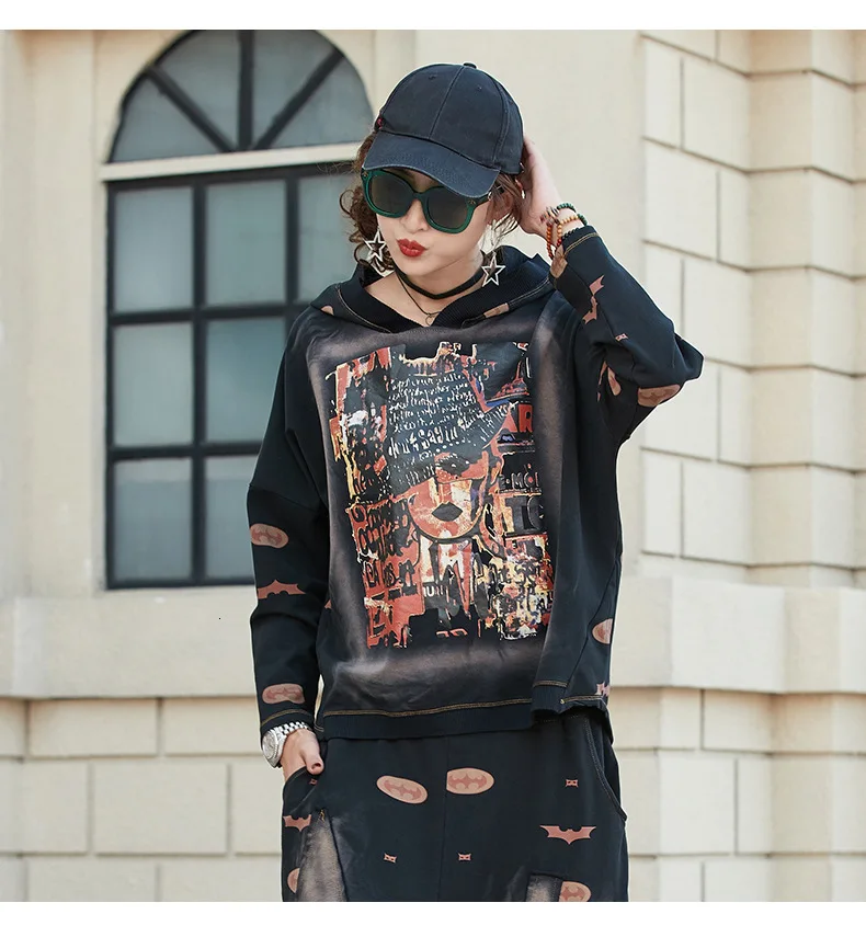 Max LuLu, известный бренд, корейские женские топы с капюшоном и штаны, Женский комплект из двух предметов, спортивный костюм с принтом, женские спортивные костюмы, наряды