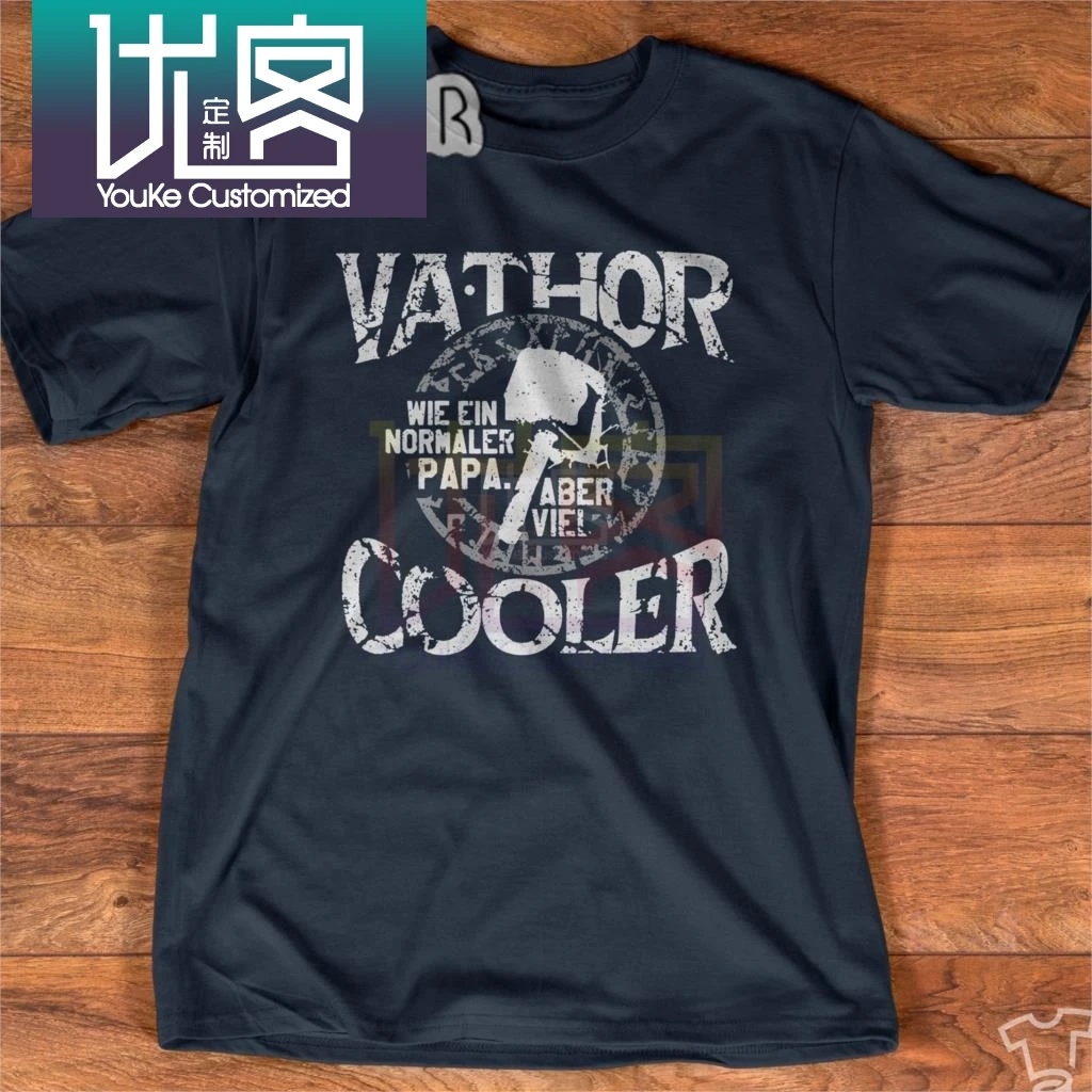 Vathor Wie Ein Normaler Papa Aber Viel Cooler Shirt Amazing Short Sleeve Unique Casual Top | Мужская одежда