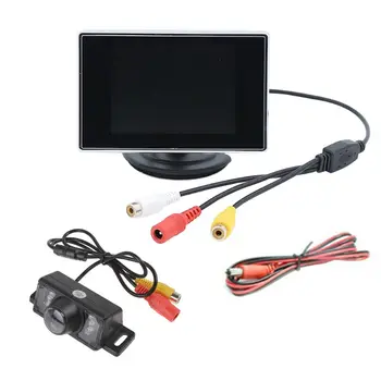

Wireless Car Backup Camera Rear View System w/ Night Vision + 5\" TFT LCD Monitor E7CA