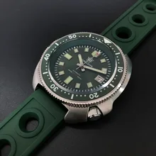 Japan NH35 Diver Watch Men's C3 Luminous 200m Dive Watch mens mechanical watch Automatic Watches Men sbdx001 Diving