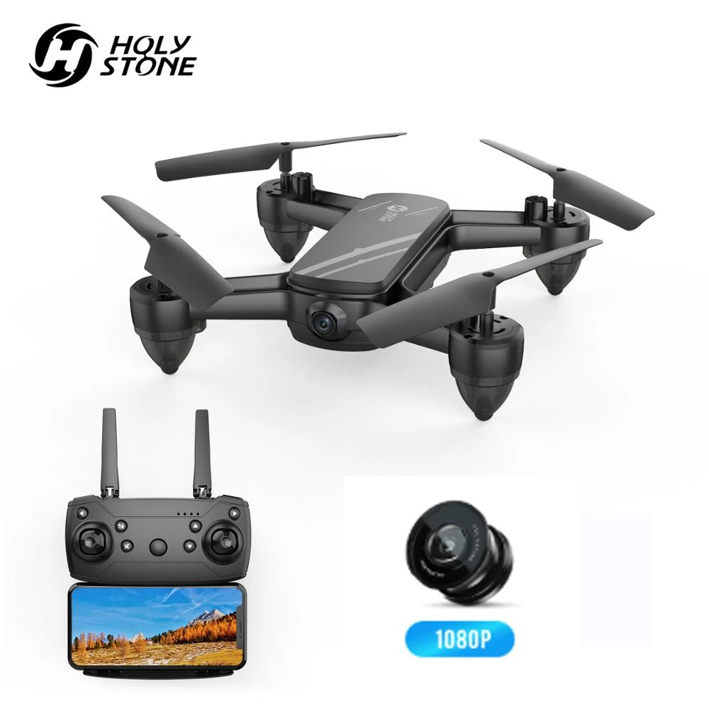 holy stone foldable drone