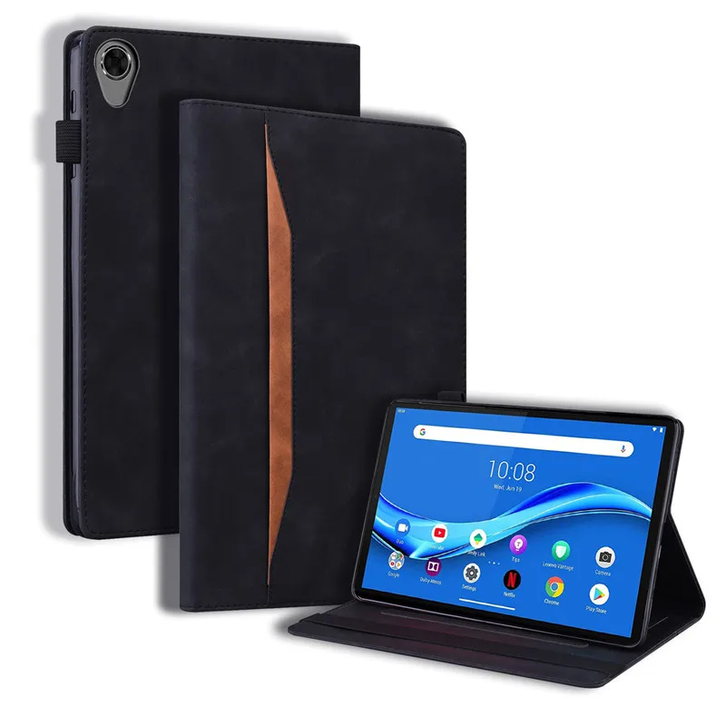 couro do plutônio negócio folio escudo para motorola tab g20 capa