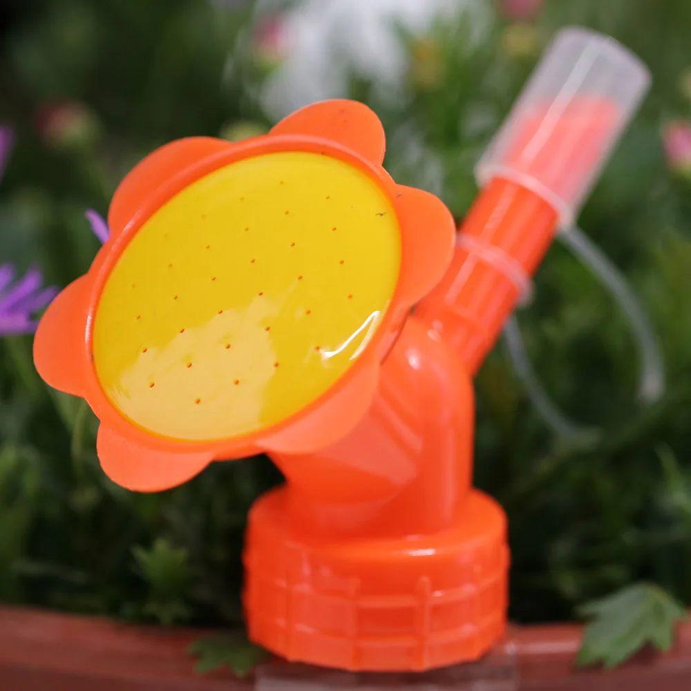 2 in 1 Bottle Cap Sprinkler Dual Nozzle Watering Spout Double Bottle Head Can Watering Nozzle garden sprinkler irrigation sprinklers drip irrigation sprinklers garden irrigation nozzle garden sprayer nozzles Bonsai Garden Mini Irrigation Tool