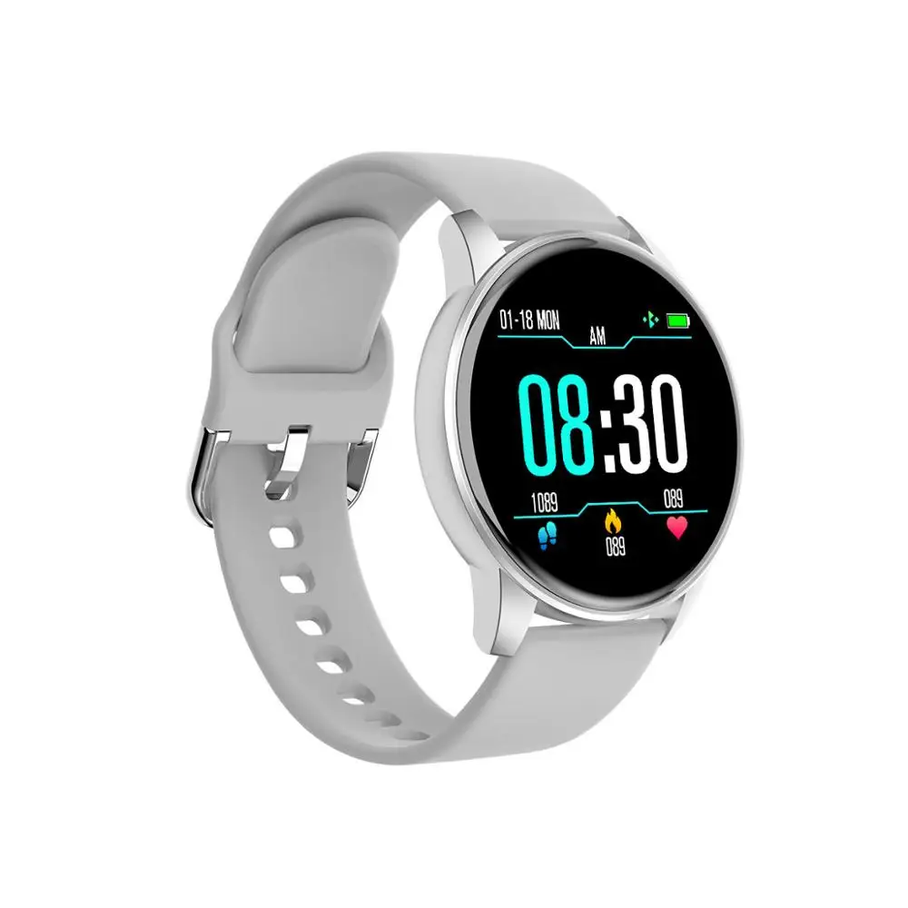 White Geekbes G5 Bluetooth Смарт-часы 1,3 дюймов для мужчин и женщин спортивные часы монитор сердечного ритма PK Q8 Q9 IWO 8 9 Smartwatch фитнес-трекер - Цвет: White