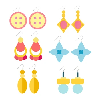 

Knife mold Non-woven cutting stamps and dies Handmade earrings cutting die cut wooden dies Suitable for big shot sizzix machines