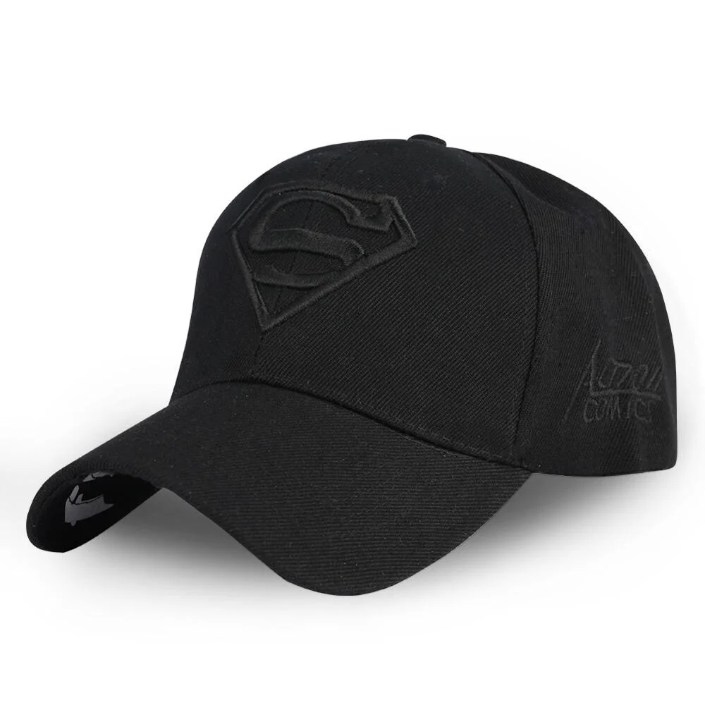 black black S NXYY черная бейсболка Супермена S логотип кости шляпа с вышивкой на открытом воздухе Бейсбол Кепки для Для мужчин Snapback Кепки Хип-Хоп Стретч gorras para hombre - Цвет: black black S