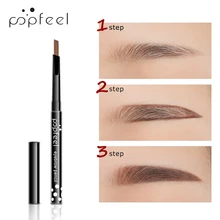 POPFEEL 5 цветов водонепроницаемая авторучка для бровей долговечные тени для бровей тональный карандаш для бровей Тени для бровей Косметика для макияжа