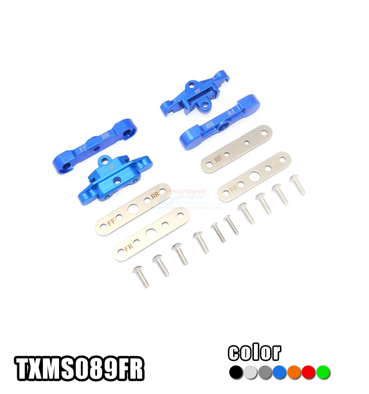 Aluminum front+ rear lower suspension arm code for TRAXXAS 1/10 MAXX MONSTER TRUCK-89076-4 rc car part 1:10 | Игрушки и хобби