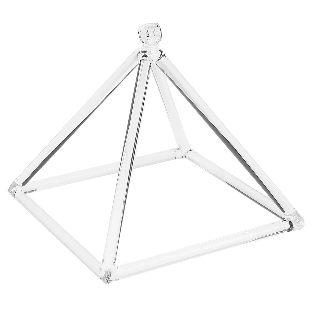 

Exquisite Musical Quartz Crystal Singing Pyramid 10'' A Note Warm Peace Music