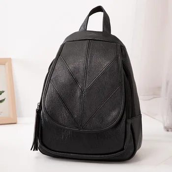 

2020 new women's backpack, stylish and simple ladies backpack, Korean ladies backpack