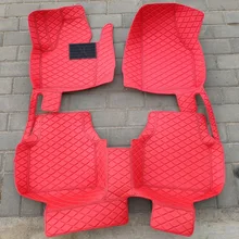 Автомобильный коврик для peugeot 308SW 408 508 607 2008 3008 4008 RCZ Водонепроницаемый автомобильные аксессуары кожаный коврик ковер лайнер