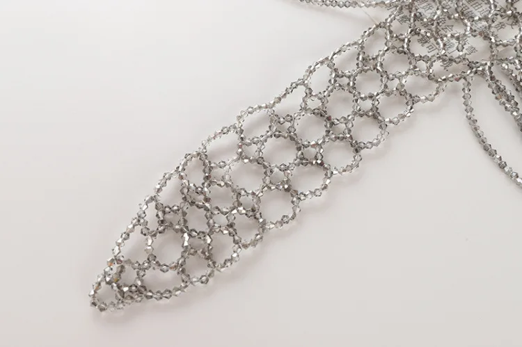 Industrial Beaded Bracelet Shawl Pleated Dress Holiday Banquet Party Evening Gown Women's New Style Party Dress